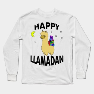 Happy Llamadan Long Sleeve T-Shirt